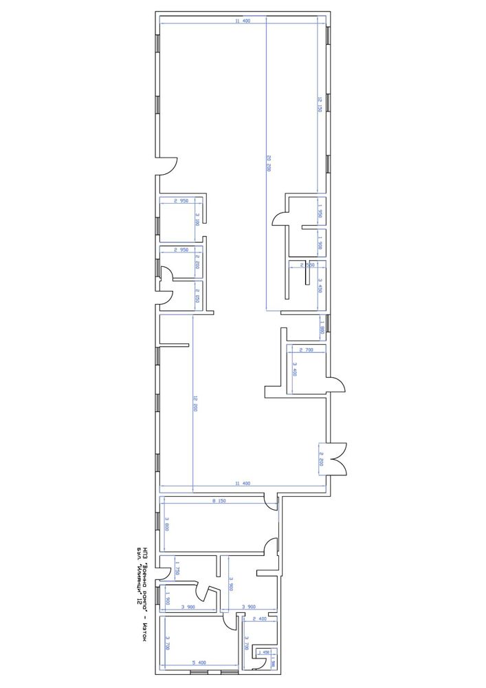 Floor plan 510 m²